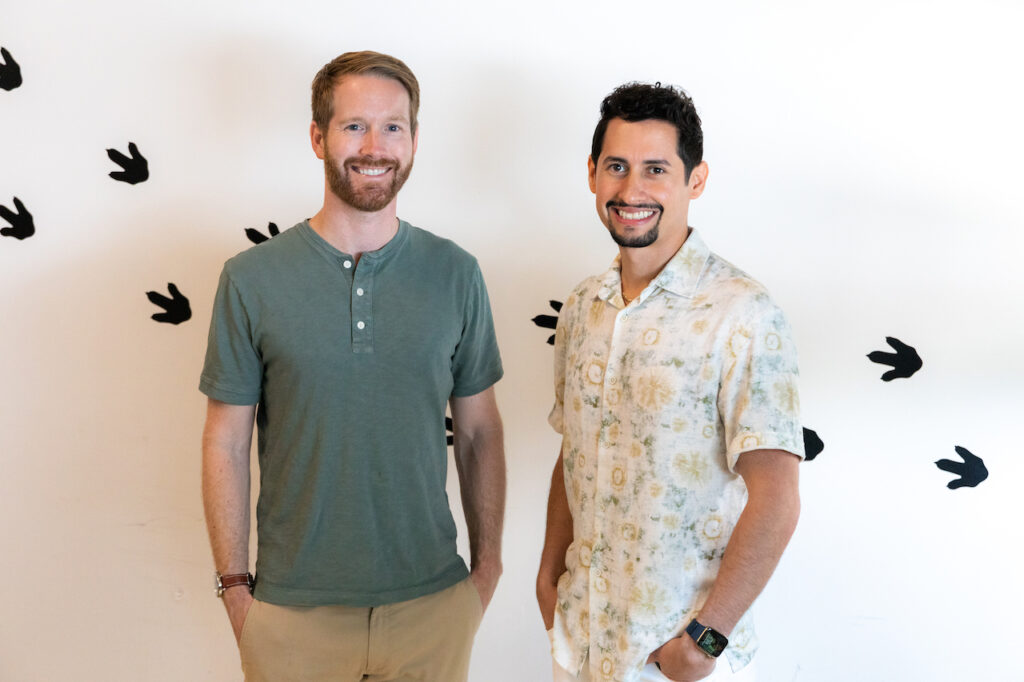 Tyrannosaurs Tech cofounders, Richard Simms and Carlos Gonzalez